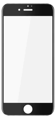 Produktbild von Apple iPhone 8 Plus 3D Panzer Glas Folie Display Schutzfolie Hüllen Case Schwarz