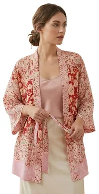 Zdjęcie produktu dla Zara: Damski kimono/narzutka z etnicznym wzorem, rozmiar M