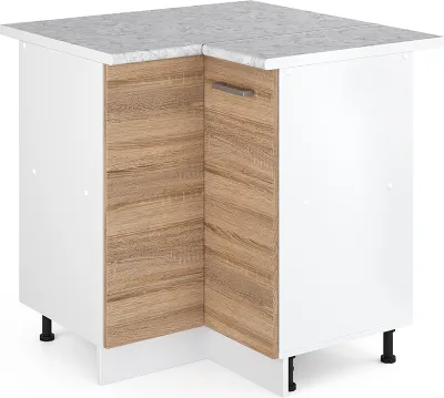 Obrázek produktu pro Rohová skříňka Vicco R-Line Sonoma 75.6 cm s pracovní deskou, Model 29733
