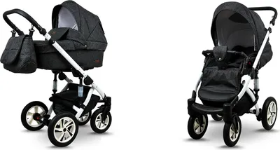 Immagine prodotto di BabyLux® Sky Lark | Kit 2in1 | Black Flex | Kit combinato | Bugg