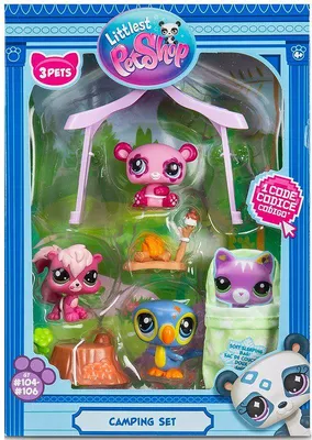 Obrázek produktu pro TM TOYS LPS zest S2 Camping +3fig LPS00574 05745