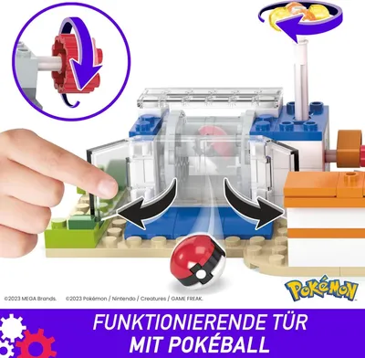 Obrázek produktu pro MEGA Pokémon HNT93, Sada na stavění, 8 rok/roky, Plast, 648 kusů, 1,52 kg