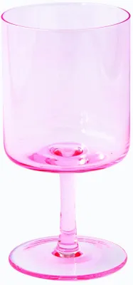 Immagine prodotto di Set di due bicchieri da vino rosa Rainbow Pink