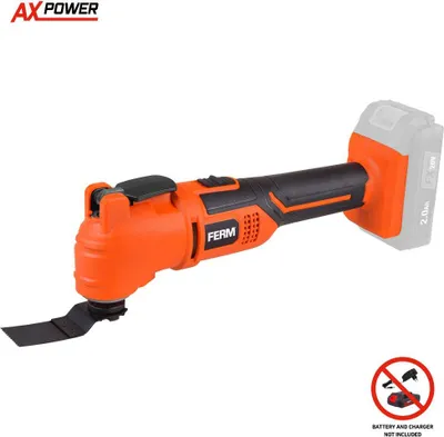 Produktbild von FERM – AX-POWER – Akku-Multitool – 20 V – ohne Akku & Ladegerät