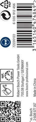 Immagine prodotto di Trapano per metallo HSS-G, standard 2,7 x 33 x 61 mm