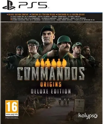 Productafbeelding van Commandos: Origins Deluxe Edition, PS5-spel, strategie, Eerste Wereldoorlog