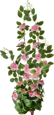 Produktbild von Clayre & Eef Kunstblume 87 cm Rosa Grün Kunststoff