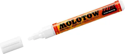 Produktbild von Molotow Acrylmarker ONE4ALL ACRYLIC 227HS 4 mm, Nr. 160, signalweiss