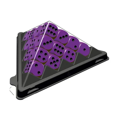 Produktbild von AS217 - Spiel mini - Würfelpyramide violett, ab 6 Jahren