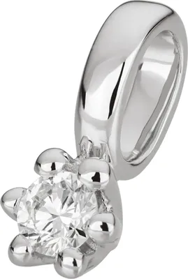 Zdjęcie produktu dla Wisiorek Orolino 585/- złoto 0,8 cm biały brylant 067340093-1
