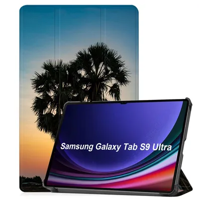 Produktbild von Case für Samsung Tab Galaxy S9 Ultra SM-X910 SM-916B 14.6 Zoll Schutzhülle Tasche mit Standfunktion und Auto Sleep/Wake Funktion