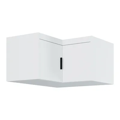 Produktbild von AX LIVING Eck Schrankaufsatz Storicos weiß 97,8 x 55,0 x 97,8cm Modern