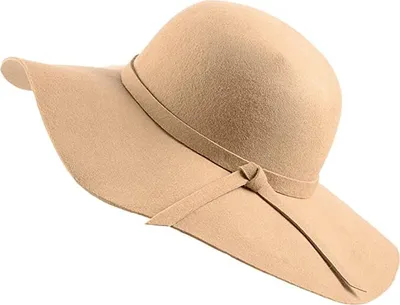 Produktbild von Wide Brim Wollfilz Bowler Schlapphut