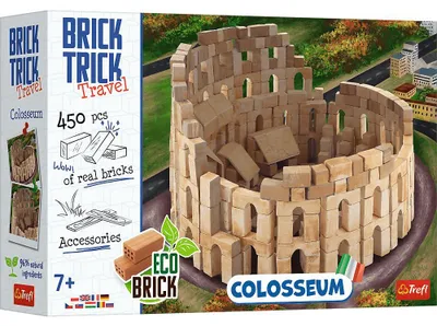 Produktbild von Brick Trick Bauset Kolosseum - XL Konstruktionsset - 450 Steine