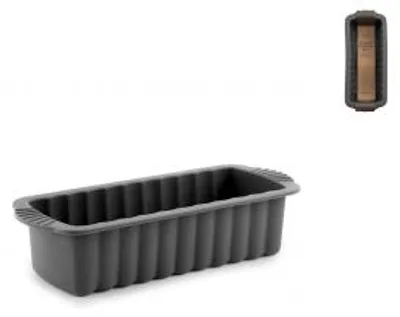 Immagine prodotto di H&H Stampo Plumcake in Silicone Grigio 23X9X6,5