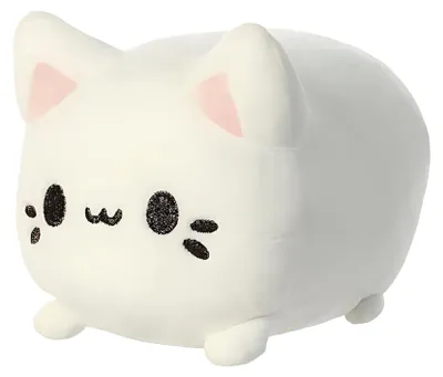 Produktbild von Aurora Tasty Peach Custard Meowchi Weiß 18cm