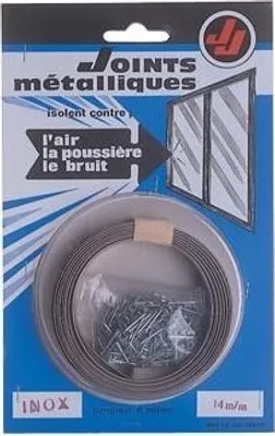 Zdjęcie produktu dla Spoina uszczelniająca JOURJON ze stali nierdzewnej - szerokość 18 mm - rolka 6 ml - 050121