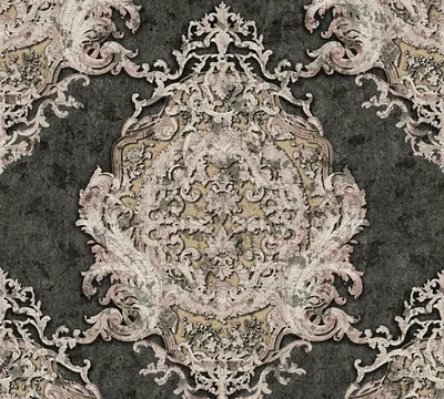 Produktbild von Architects Paper Vliestapete Luxury Classics Tapete braun metallic schwarz 10,05 m x 0,53 m 343722 34372-2