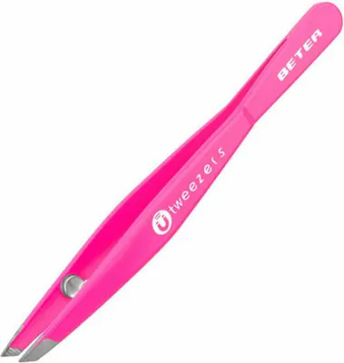 Produktbild von Beter Tweezers Magnetic Slanted Tip Pink