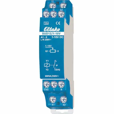 Obrázek produktu pro Eltako 21100802, Stmívač, Připevnitelný, Knoflíky, Šedá, Plast, IP20