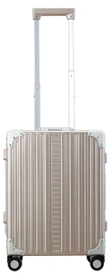Zdjęcie produktu dla Walizka kabinowa Aleon Fortis, aluminiowa, 4-kołowa, 54 cm