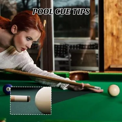 Image de Embouts de queue en laiton de 12 mm pour tables de billard – 12 embouts durs et bruns