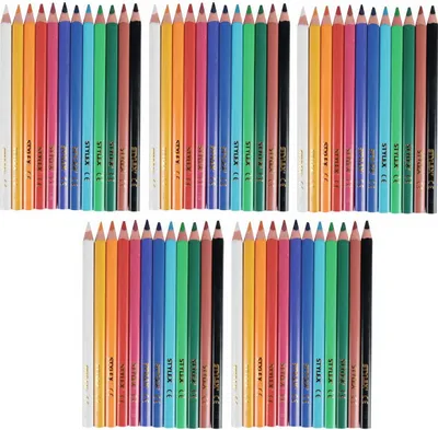 Produktbild von 60 dicke Jumbo Dreikant-Buntstifte / 12 verschiedene Farben