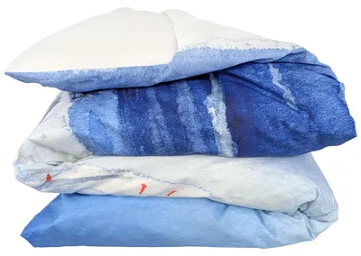 Produktbild von Bettbezug 200 x 200 cm aus Percale in Blau