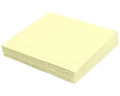 Produktbild von 100x Servietten 33 x 33 cm 1/4 -Falz 2-lagig champagner