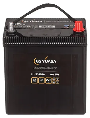 Produktbild von YUASA Auxiliary Starterbatterie 12V 35Ah 272A/EN B20 Batterie