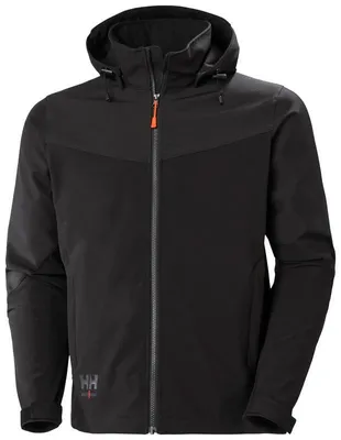 Produktbild von Helly Hansen Jacke OXFORD SOFTSHELL JACKET 74290, Farbe:black, Größe:XL