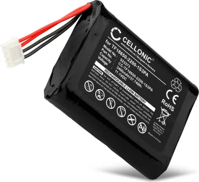 Immagine prodotto di CELLONIC 1x Batteria per Altoparlante Compatibile con Marshall Stockwell I, TF18650-2200-1S3PA – (3400mAh, 11.1V)