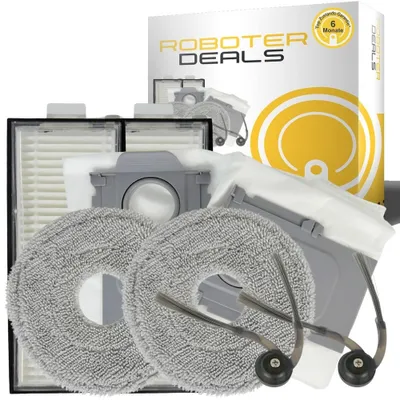 Immagine prodotto di Accessori e ricambi per aspirapolvere Roborock Saros Z70 (2 filtri, 2 spazzole laterali, 2 panni, 2 sacchetti)
