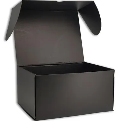 Productafbeelding van Postdozen 300x254x150 mm, zwart, 15 stuks, voor verpakking