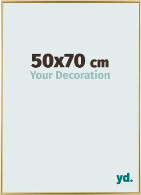 A product image with text overlay indicating size and a tagline.