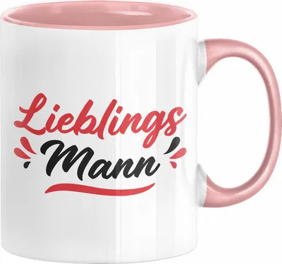 Produktbild von Valentinstag Tasse Geschenk Lieblings-Ehemann Geschenkidee Liebe Bester Ehemann (Rosa)