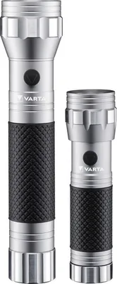 Produktbild von Brite Essential Twin Pack F10 & F20 (silber/schwarz, zwei Taschenlampen)