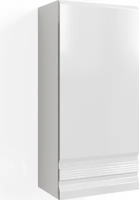 Produktbild von Vicco Badschrank Freddy, 36 x 77 cm, Weiß Hochglanz