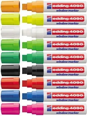 Immagine prodotto di Edding 4090 evidenziatore in gesso Bianco 5 pz