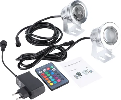Produktbild von RGB-Unterwasser-Licht-Brunnen-Lampe für Beleuchtung Dekoration