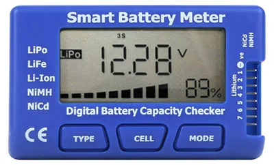 Produktbild von Intelligentes 5-in-1-Digitalbatteriemessgerät mit LCD-Anzeige zur überprüfung der Batteriekapazität