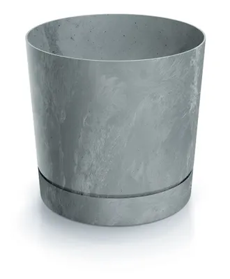 Obrázok produktu pre Prosperplast s.r.o. Kvetináč TUBO P BETON EFFECT 23,9 cm sivý