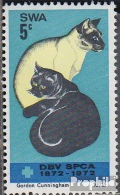 Produktbild von Briefmarken Namibia - Südwestafrika 1972 Mi 367 (kompl.Ausg.) gestempelt Tierschutzverein