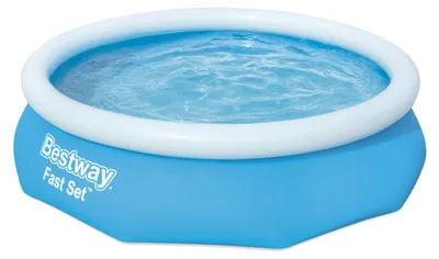 Produktbild von Bestway® Fast Set™ Aufstellpool ohne Pumpe Ø 305 x 76 cm, blau, rund