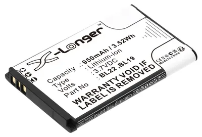 Produktbild von CELLONIC 1x Akku für Funkgerät Kompatibel mit Retevis RT622, RT22, RT619, BL22 - (950mAh, 3.7V)