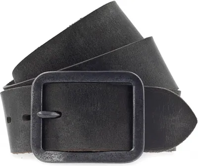 Produktbild von Vanzetti Leder Gürtel Leather Belt W85 Black schwarz