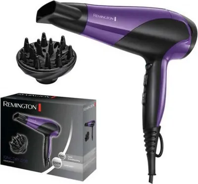 Produktbild von REMINGTON Ionen-Haartrockner D3190 mit Diffusor Stylingdüse Abkühlstufe 2200 W