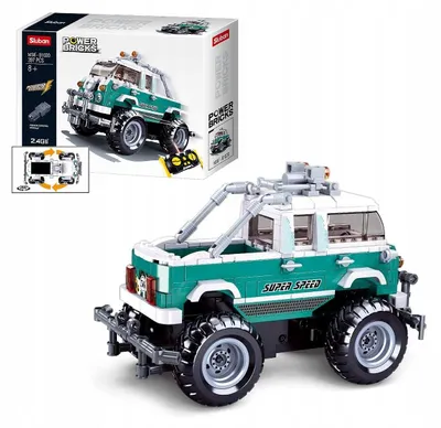 Produktbild von Sluban Powerbricks RC LKW Konstruktionsspielzeug 397 Teile