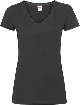 Image de Fruit of the Loom Ladies' Valueweight V-Neck T