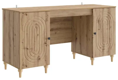 Produktbild von Schreibtisch Artisan-Eiche 142,5 x 50 x 75 cm Holzwerkstoff